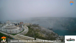 Skradin, řeka Krka, most A1