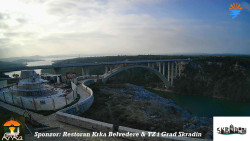 Skradin, řeka Krka, most A1