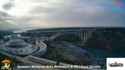 Skradin, řeka Krka, most A1