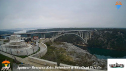 Skradin, řeka Krka, most A1