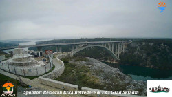 Skradin, řeka Krka, most A1