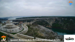 Skradin, řeka Krka, most A1