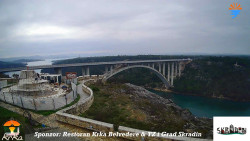 Skradin, řeka Krka, most A1