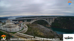 Skradin, řeka Krka, most A1