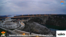 Skradin, řeka Krka, most A1