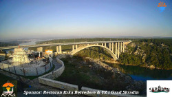 Skradin, řeka Krka, most A1