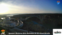 Skradin, řeka Krka, most A1