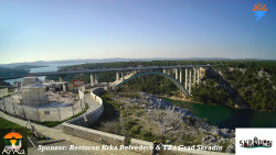 Skradin, řeka Krka, most A1