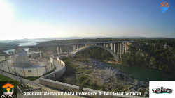 Skradin, řeka Krka, most A1