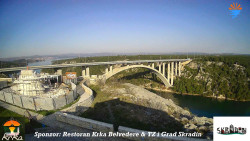 Skradin, řeka Krka, most A1