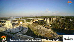 Skradin, řeka Krka, most A1