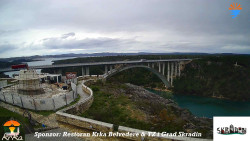Skradin, řeka Krka, most A1