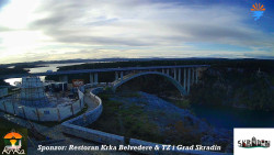 Skradin, řeka Krka, most A1