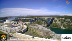 Skradin, řeka Krka, most A1