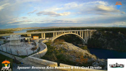 Skradin, řeka Krka, most A1