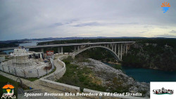 Skradin, řeka Krka, most A1