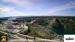 Skradin, řeka Krka, most A1