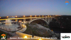 Skradin, řeka Krka, most A1