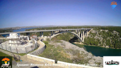 Skradin, řeka Krka, most A1