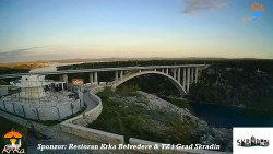 Skradin, řeka Krka, most A1