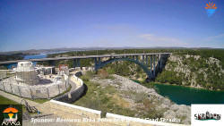 Skradin, řeka Krka, most A1