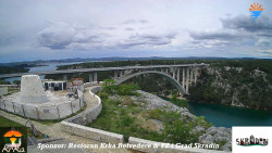 Skradin, řeka Krka, most A1