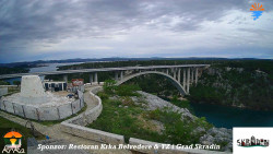 Skradin, řeka Krka, most A1
