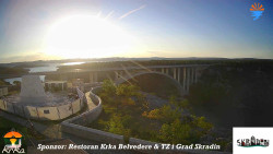 Skradin, řeka Krka, most A1