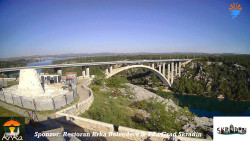 Skradin, řeka Krka, most A1