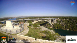 Skradin, řeka Krka, most A1