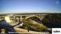 Skradin, řeka Krka, most A1