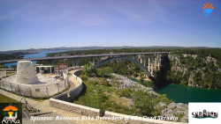 Skradin, řeka Krka, most A1