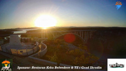 Skradin, řeka Krka, most A1