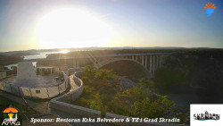 Skradin, řeka Krka, most A1