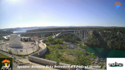 Skradin, řeka Krka, most A1