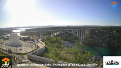 Skradin, řeka Krka, most A1