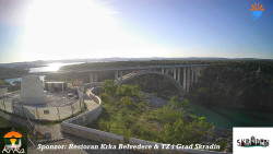 Skradin, řeka Krka, most A1