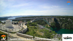 Skradin, řeka Krka, most A1