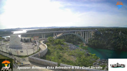 Skradin, řeka Krka, most A1