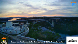 Skradin, řeka Krka, most A1