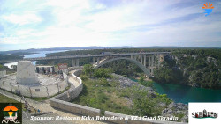 Skradin, řeka Krka, most A1