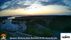 Skradin, řeka Krka, most A1