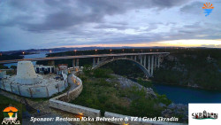 Skradin, řeka Krka, most A1