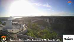 Skradin, řeka Krka, most A1