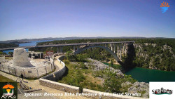 Skradin, řeka Krka, most A1