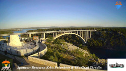 Skradin, řeka Krka, most A1
