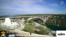 Skradin, řeka Krka, most A1