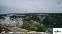 Skradin, řeka Krka, most A1