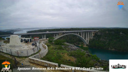 Skradin, řeka Krka, most A1