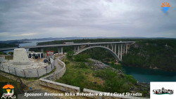 Skradin, řeka Krka, most A1
